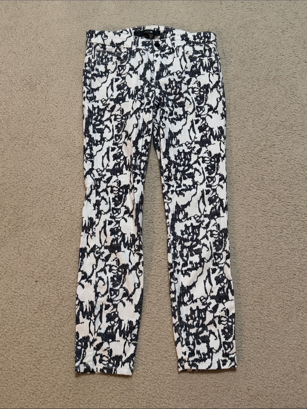 Women’s Joe’s Jeans Black & White Print Jeans size 25
